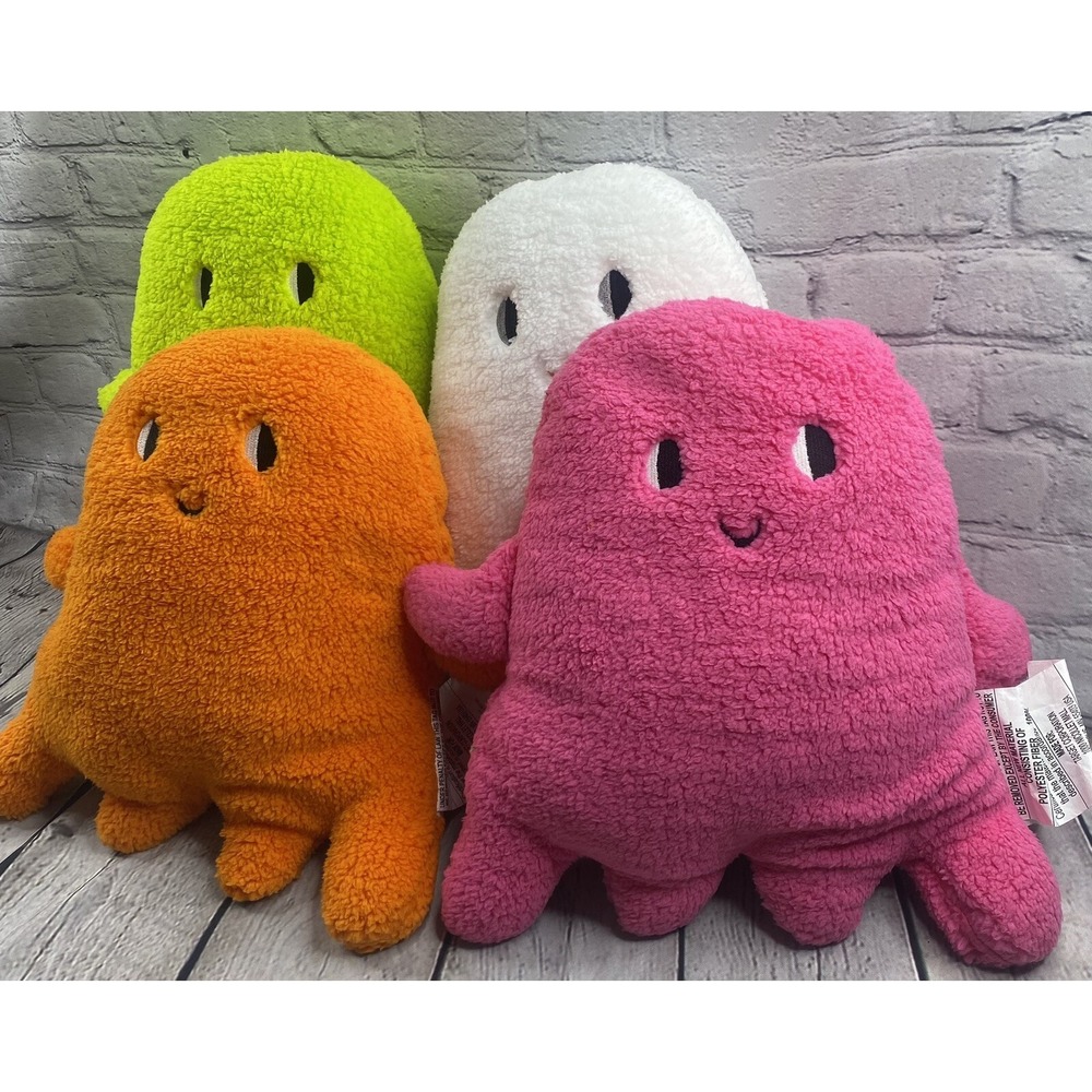 👻 2023 4 pack Target HYDE And EEK! Halloween Faux HOME Decor 13" GHOST PILLOWS!